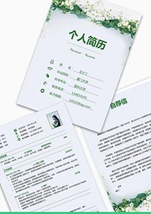 医生护士简历模板专题下载